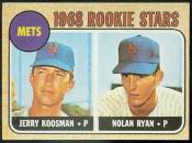 1993 NOLAN RYAN Brookshire Bros. Stickers  Baseball card front