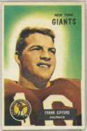 1955 Bowman Football card front