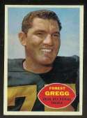 1960 Topps Football card front