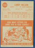 1963 Topps Football card back