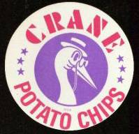 1976 Crane Discs  Football card back