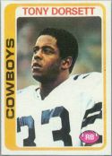 1978 Topps Football card front