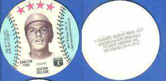 1976 Carousel MSA Discs Baseball card front