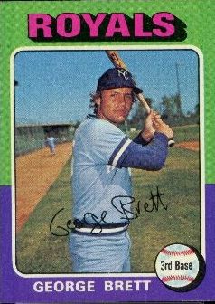 George Brett Cards & Items  Baseball card front