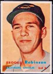 1957 Topps Brooks Robinson rookie
