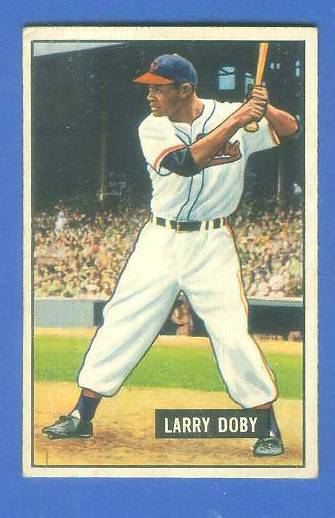 1951 Bowman #151 Larry Doby (Indians)  cards value