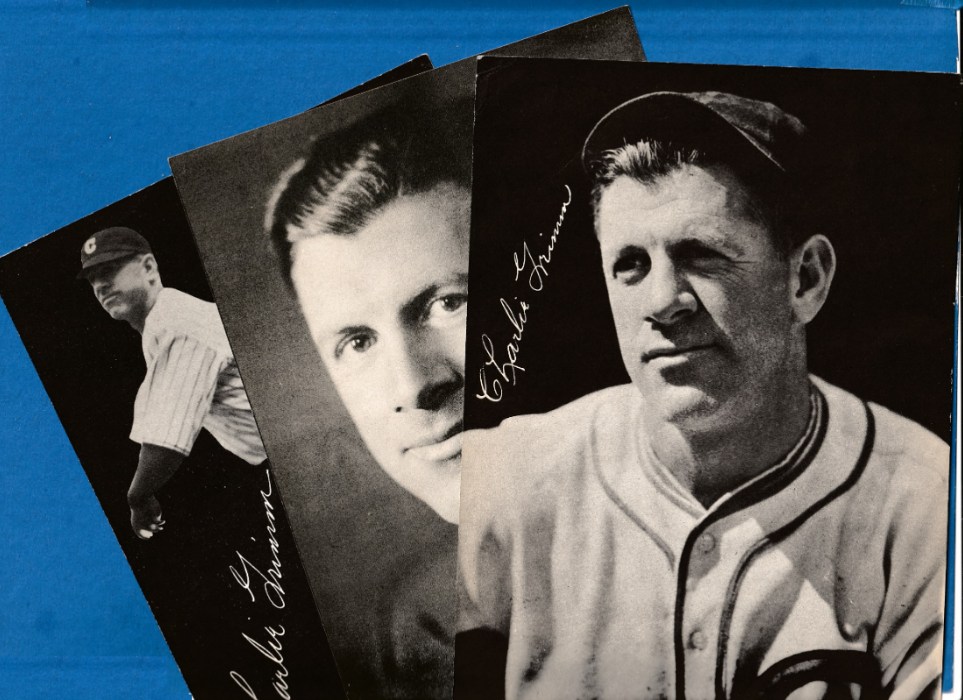 1932-33-36 Cubs Team Issue Picture Pack - Charlie Grimm - Lot of (3)  cards value
