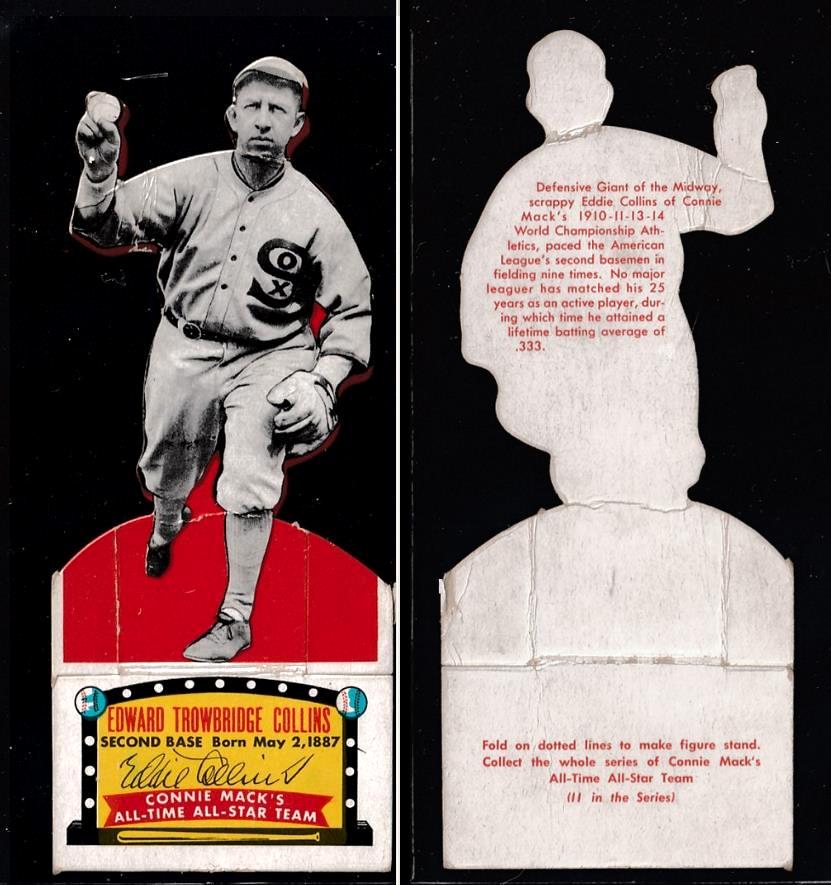 1951 Topps Connie Mack's All-Stars - Eddie Collins (White Sox)  cards value