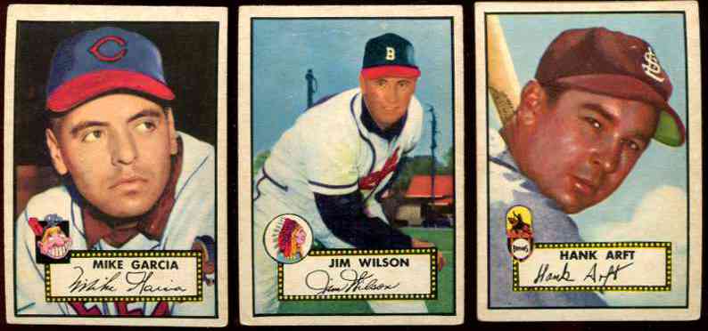 1952 Topps #272 Mike Garcia (Indians)  cards value