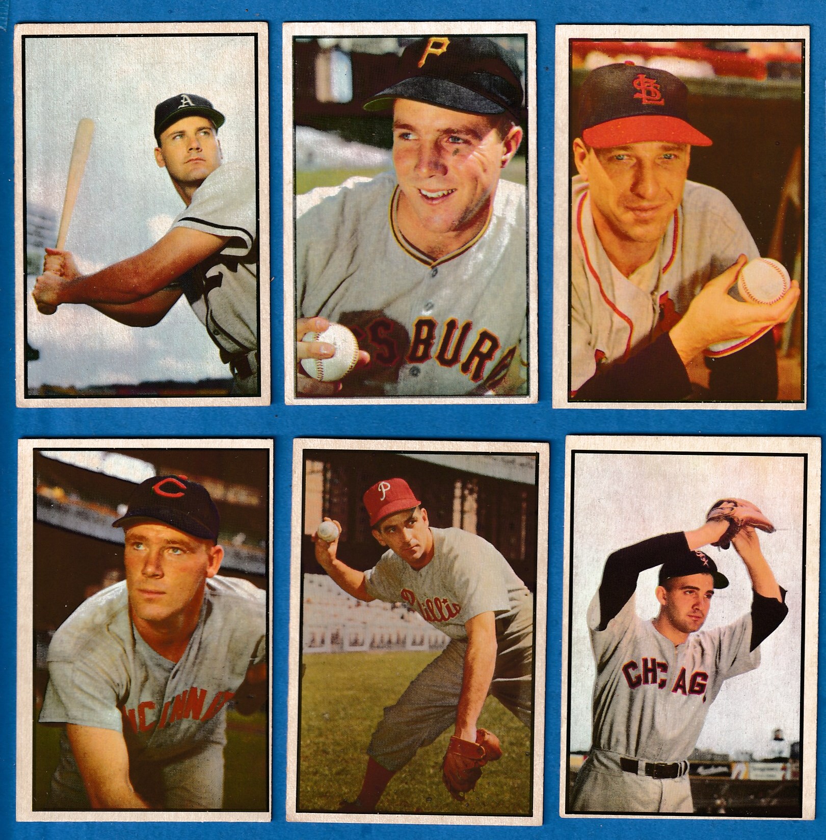 1953 Bowman Color # 73 Billy Pierce (White Sox)  cards value