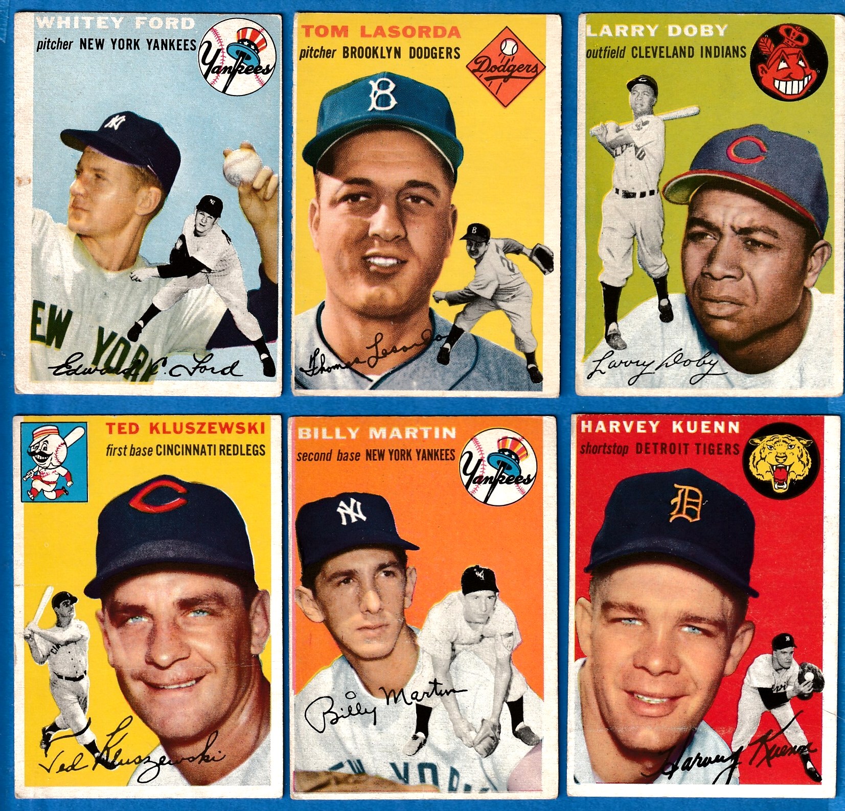 1954 Topps #  7 Ted Kluszewski [#] (Reds)  cards value