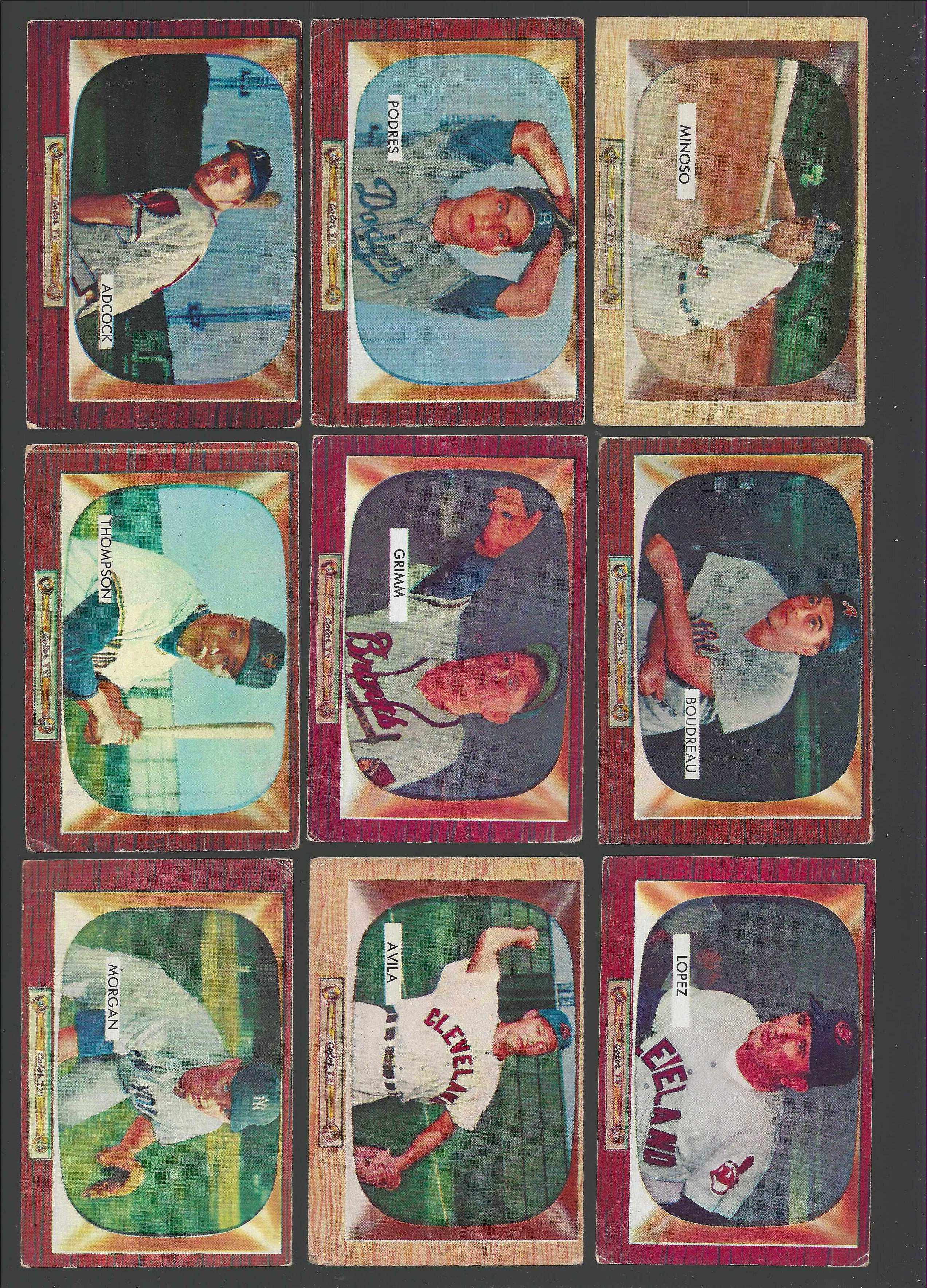 1955 Bowman #308 Al Lopez MGR SCARCER HIGH NUMBER [#l] (Indians)  cards value