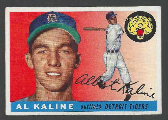 1955 Topps #  4 Al Kaline (Tigers,2nd year card)  cards value
