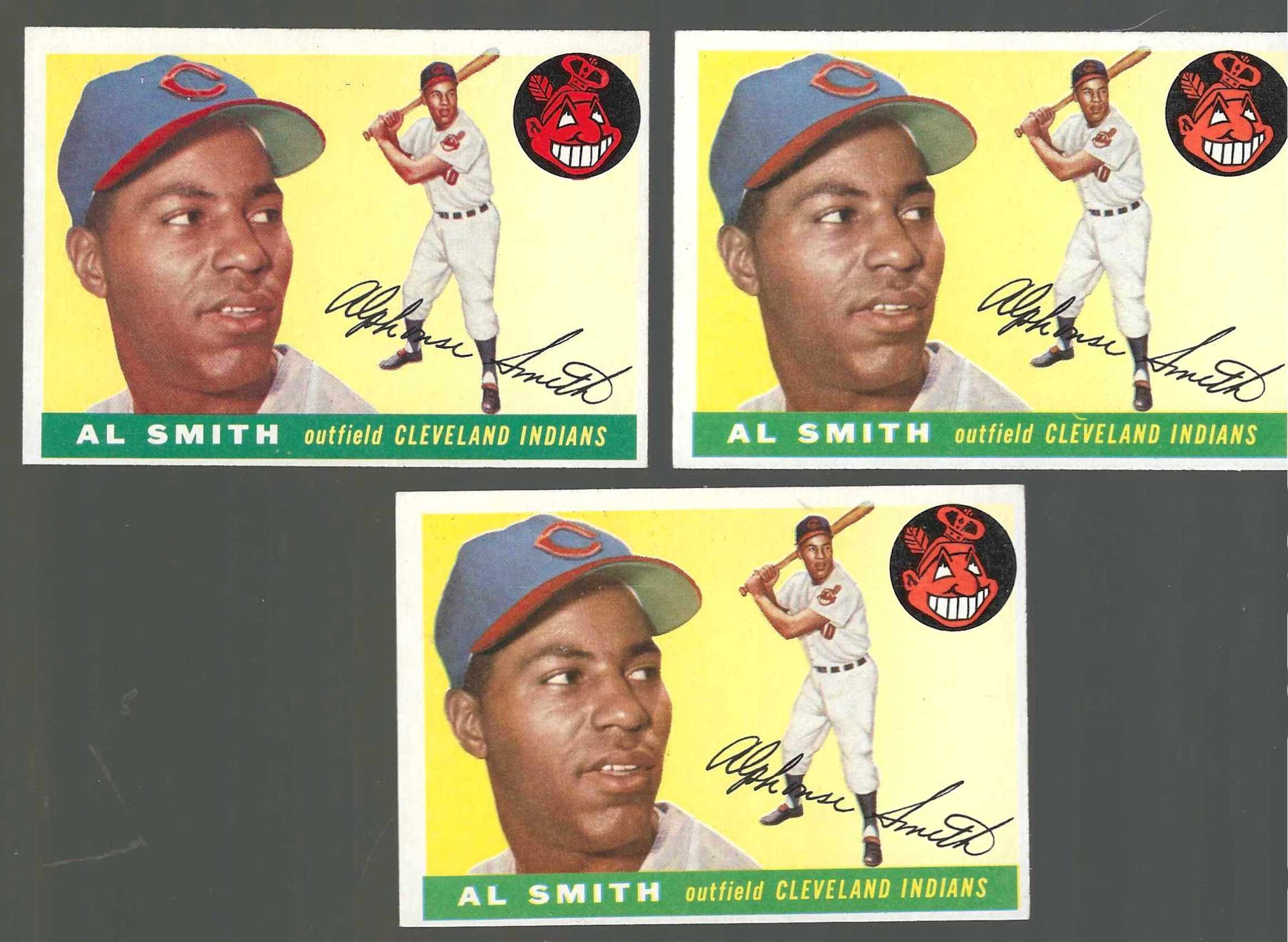 1955 Topps #197 Al Smith SCARCE HIGH NUMBER [#] (Indians)  cards value