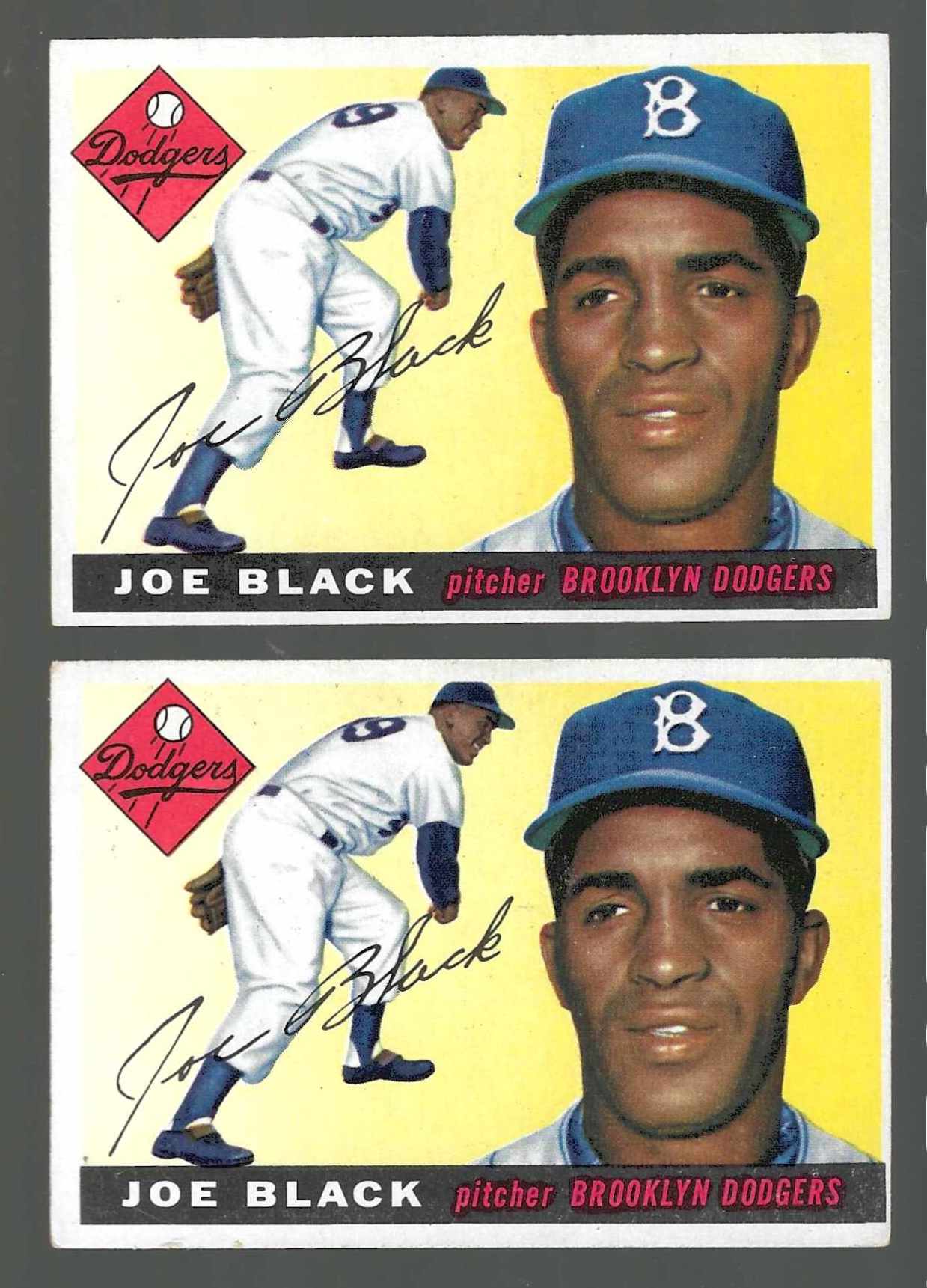 1955 Topps #156 Joe Black HIGH NUMBER (Brooklyn Dodgers)  cards value