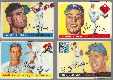 1955 Topps  - Lot of (50) different with (5) scarce High #s [#ll]