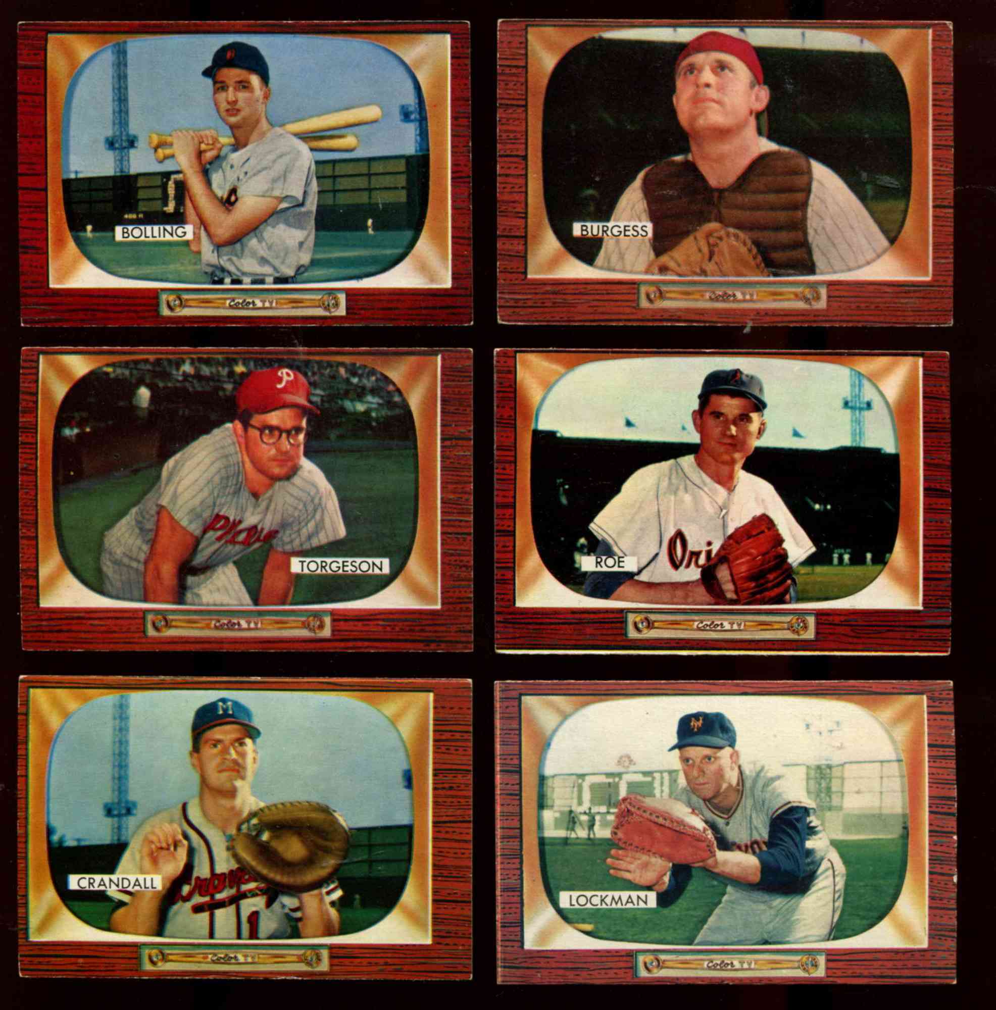 1955 Bowman #209 Smoky Burgess (Phillies)  cards value