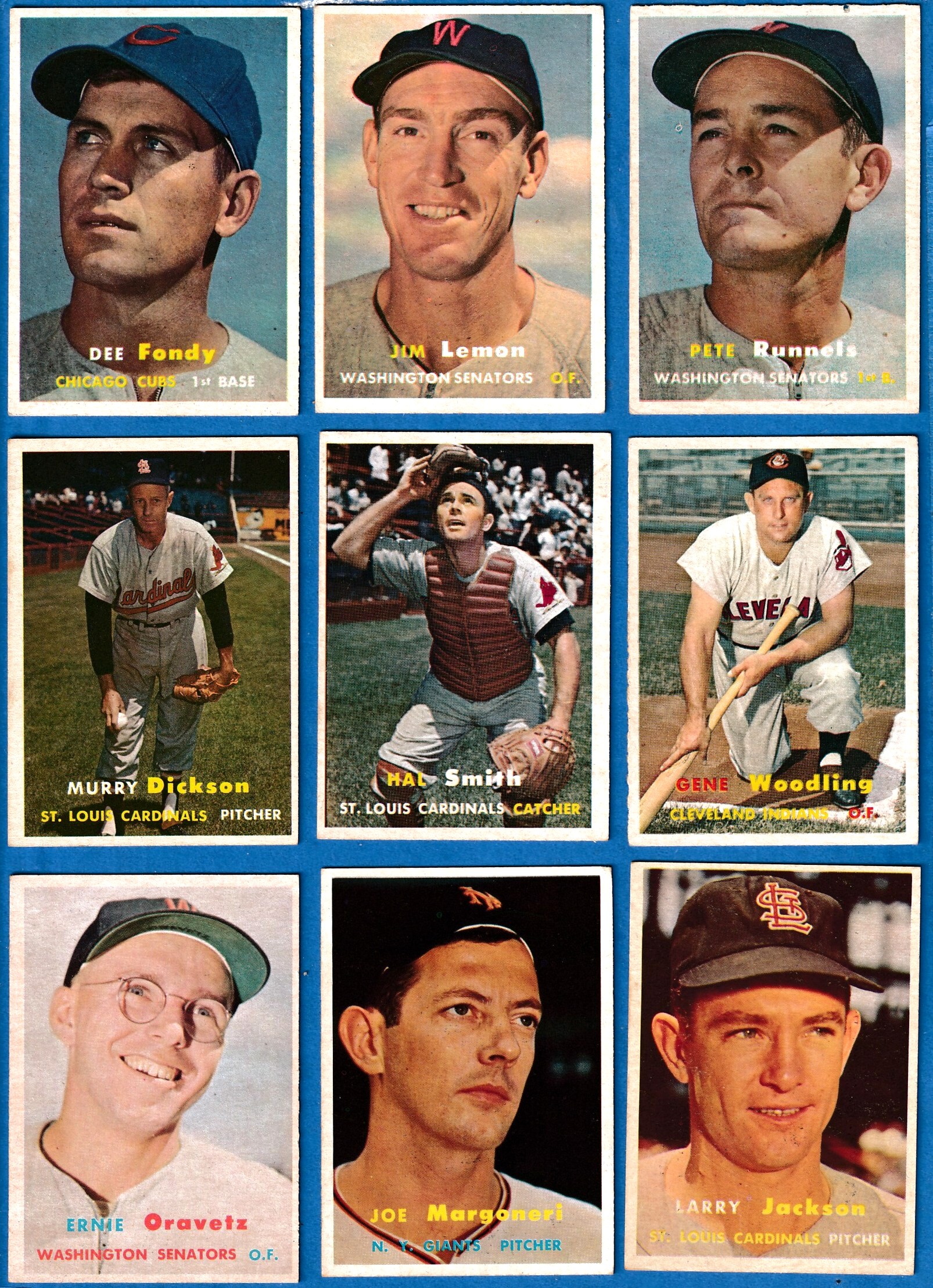 1957 Topps #196 Larry Jackson (Cardinals)  cards value