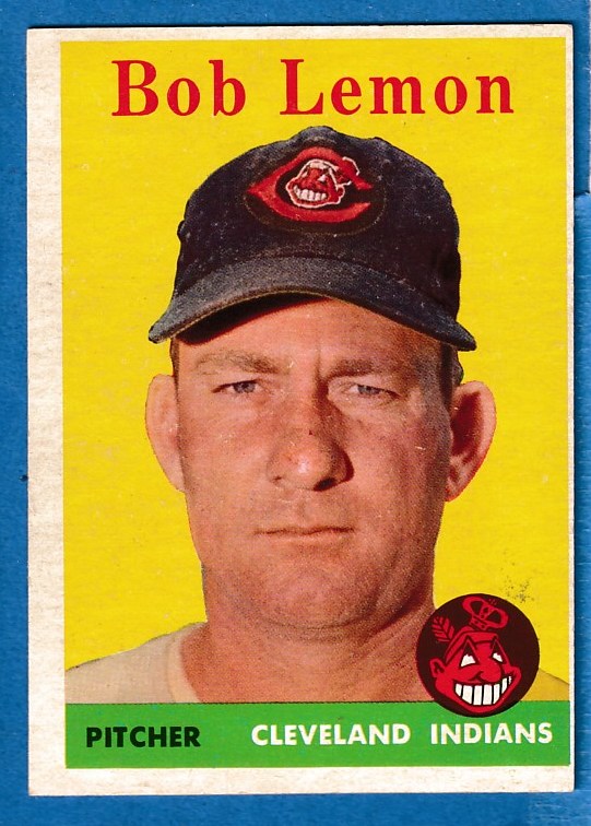 1958 Topps #  2 Bob Lemon [#] (Indians)  cards value