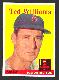 1958 Topps #  1 Ted Williams (Red Sox)