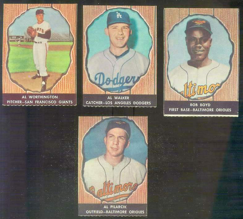 1958 Hires Root Beer #73 Al Worthington (Giants)  cards value