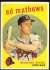 1959 Topps #450 Eddie Mathews [#] (Braves)