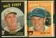 Interesting 2-card COMBO - Walt Dropo & Johnny Briggs (Reds/Cubs)