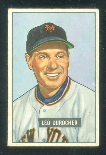 1951 Bowman #233 Leo Durocher (New York Giants)  cards value