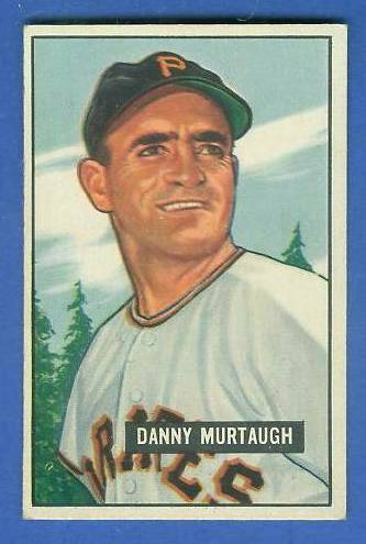 1951 Bowman #273 Danny Murtaugh SCARCE HIGH# (Pirates)  cards value