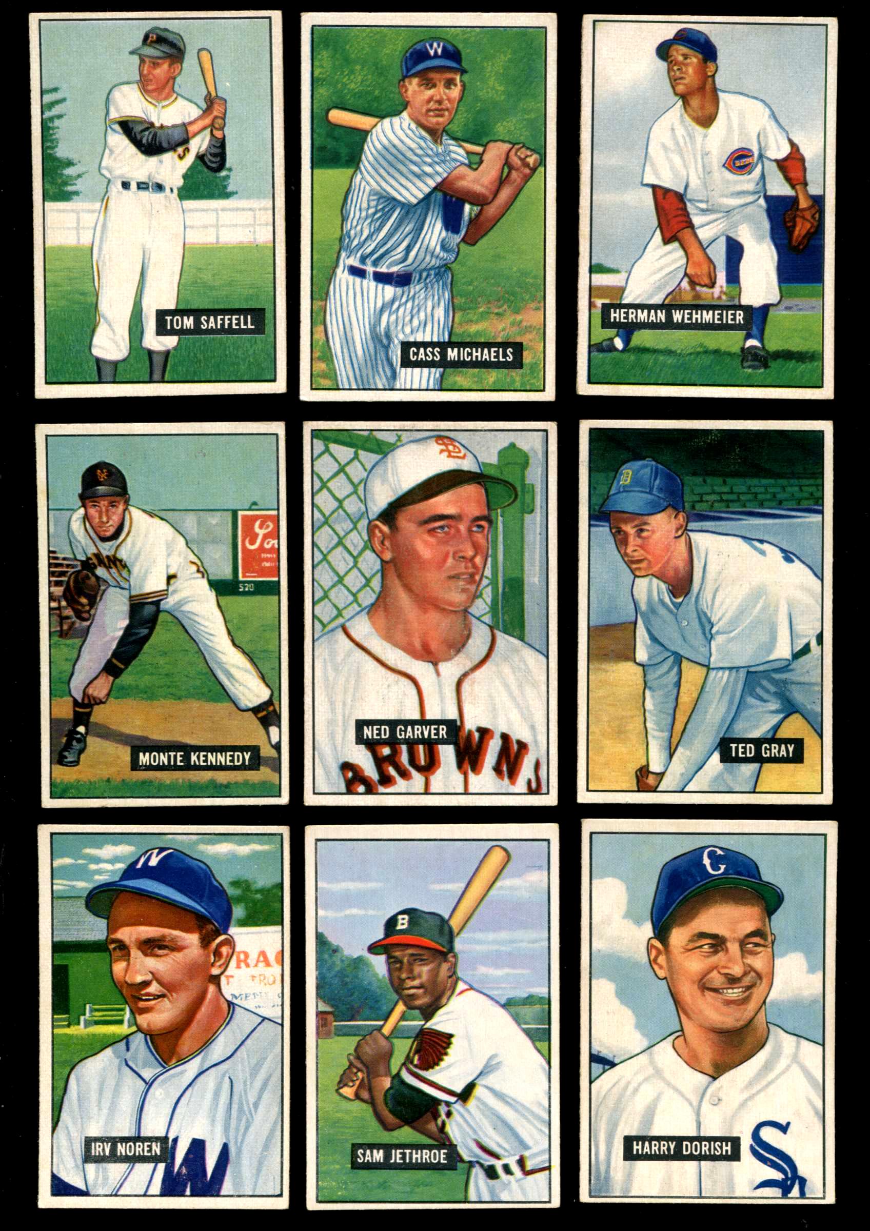 1951 Bowman #266 Harry Dorish SCARCE HIGH# (White Sox)  cards value