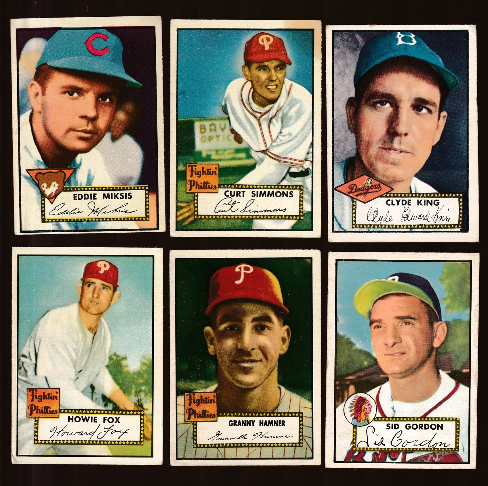 1952 Topps #203 Curt Simmons (Phillies)  cards value