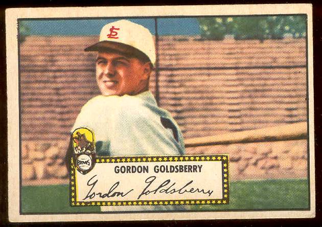 1952 Topps # 46 Gordon Goldsberry (St. Louis Browns)  cards value