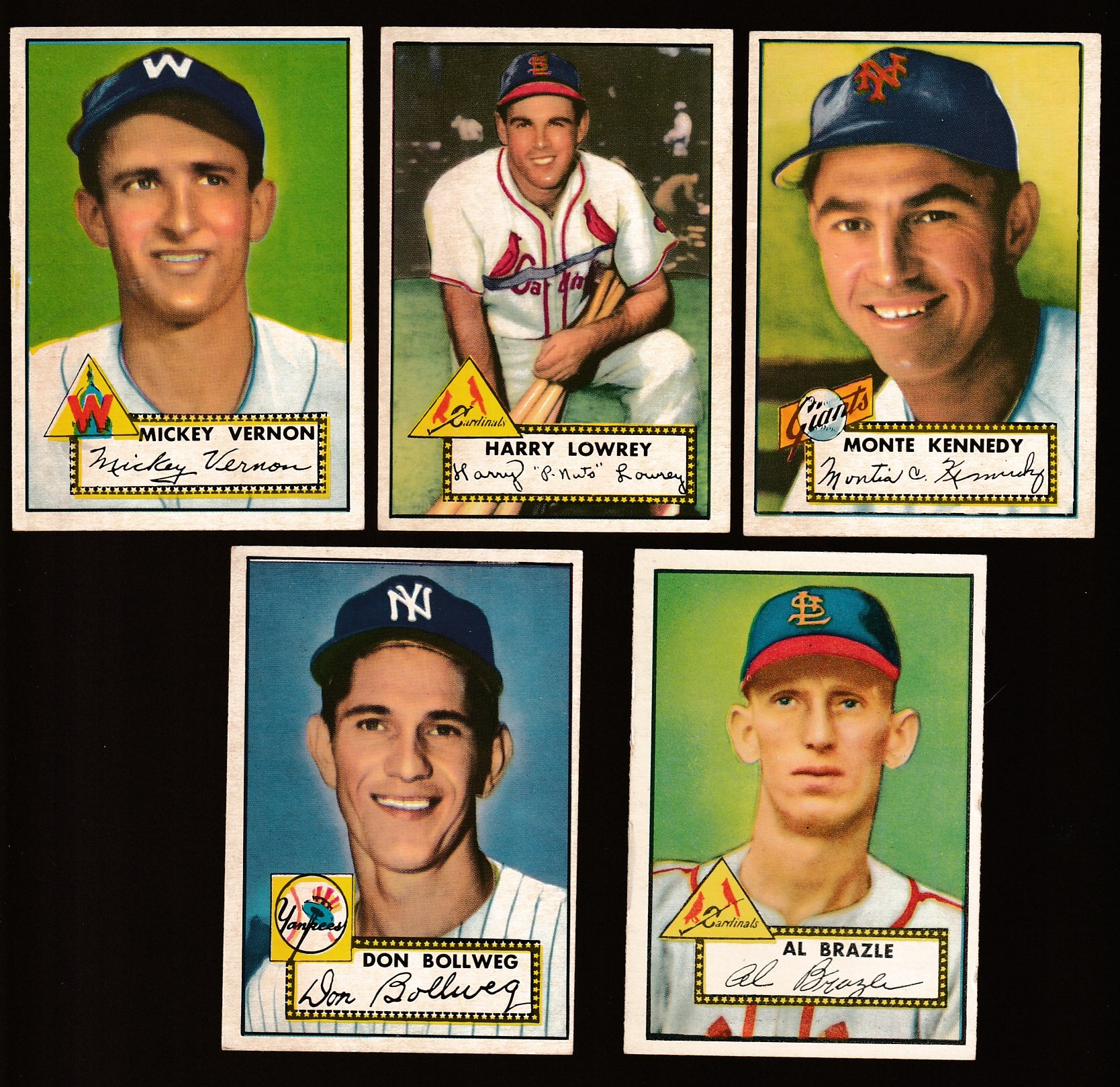 1952 Topps #128 Don Bollweg (Yankees)  cards value