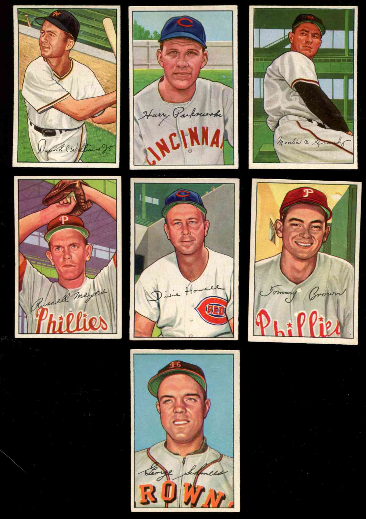 1952 Bowman #245 George Schmees SCARCE HI# (St. Louis Browns)  cards value