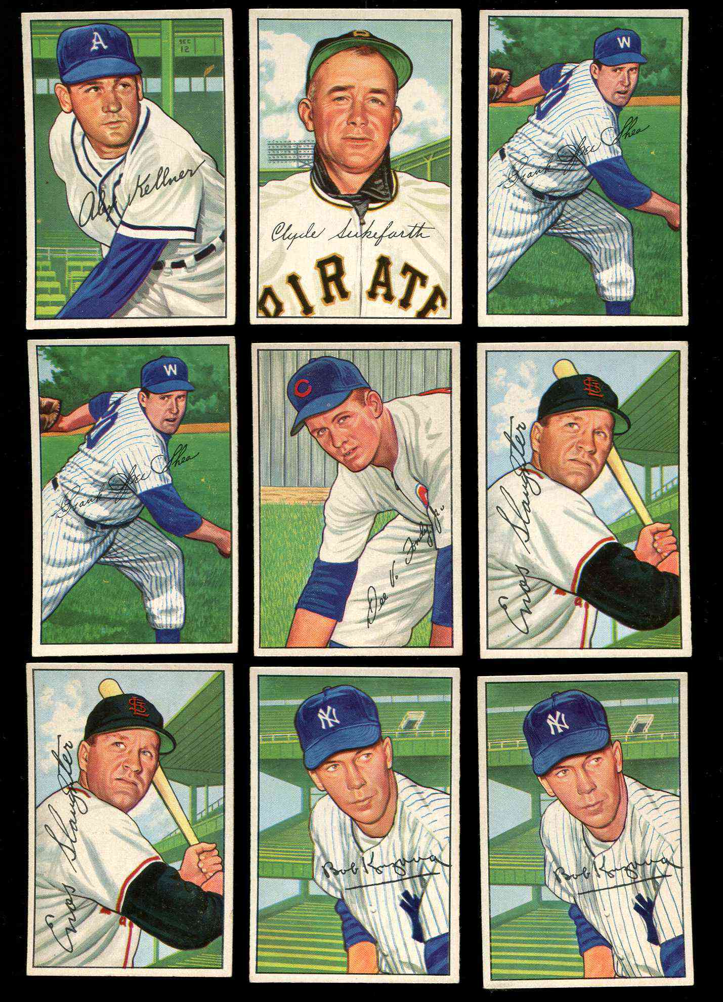 1952 Bowman #226 Alex Kellner SCARCE HI# (Philadelphia A's)  cards value