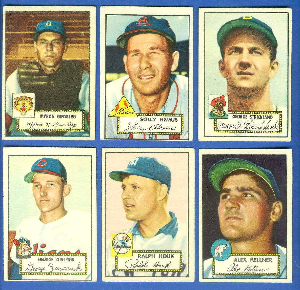 1952 Topps #196 Solly Hemus ROOKIE (Cardinals)  cards value