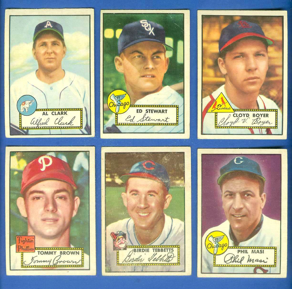 1952 Topps #278 Al Clark (Philadelphia A's)  cards value