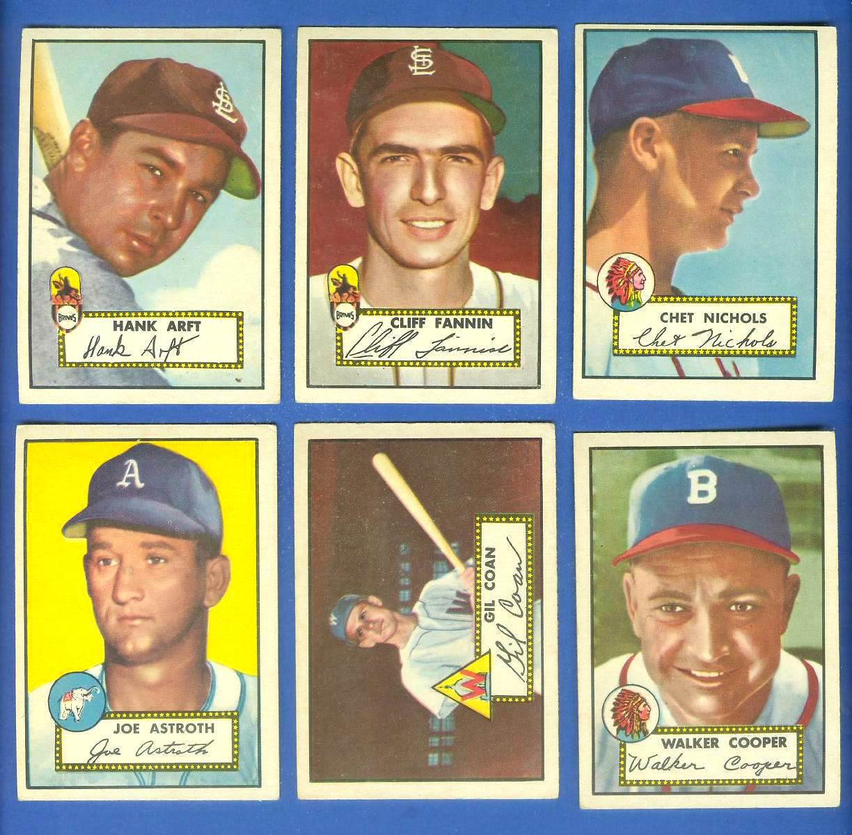 1952 Topps #288 Chet Nichols SHORT PRINT (Boston Braves)  cards value