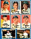 1952 Topps  - YANKEES - Starter Team Set/Lot (8 different)