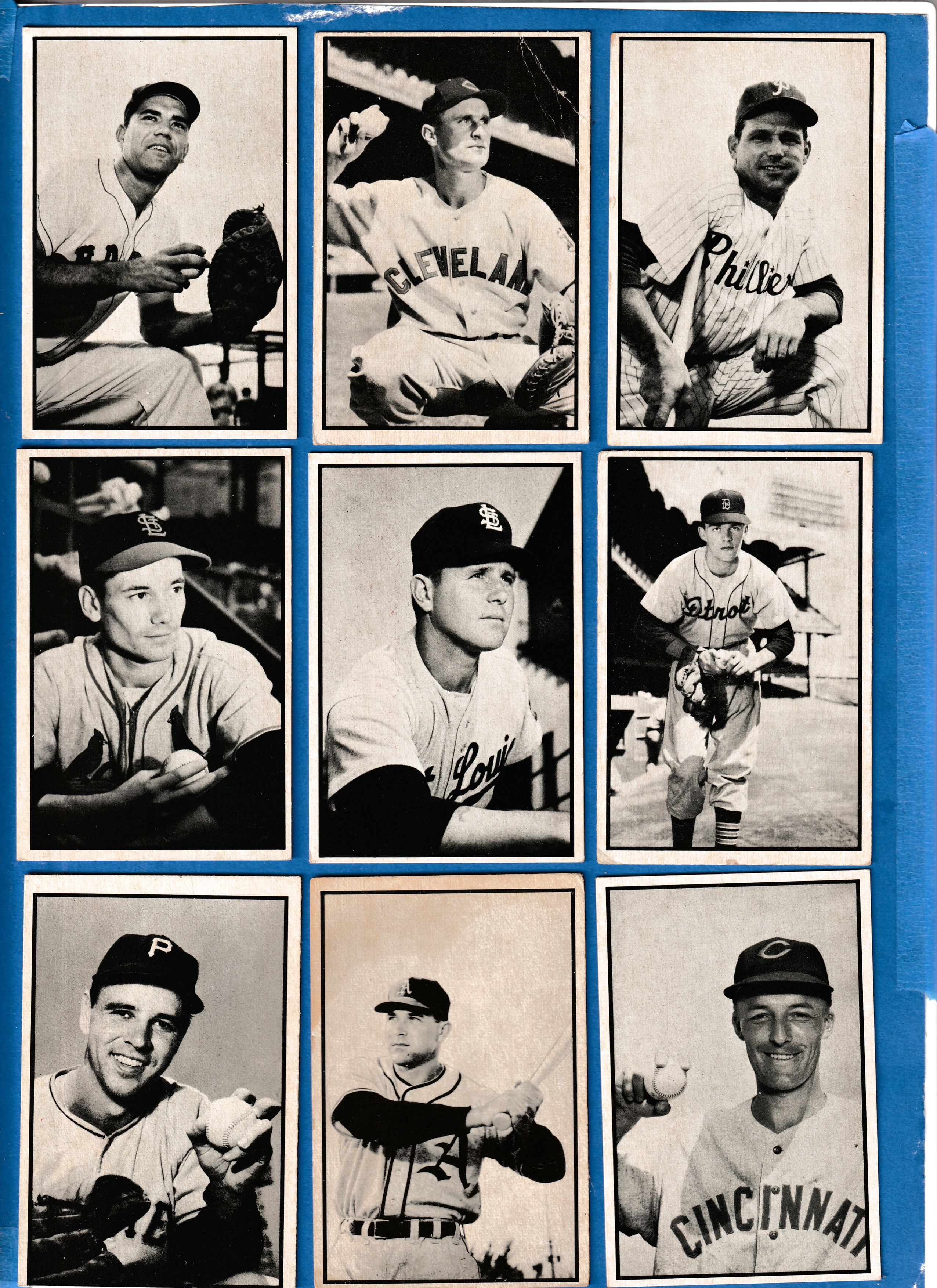 1953 Bowman B/W # 14 Bill Nicholson (Phillies)  cards value