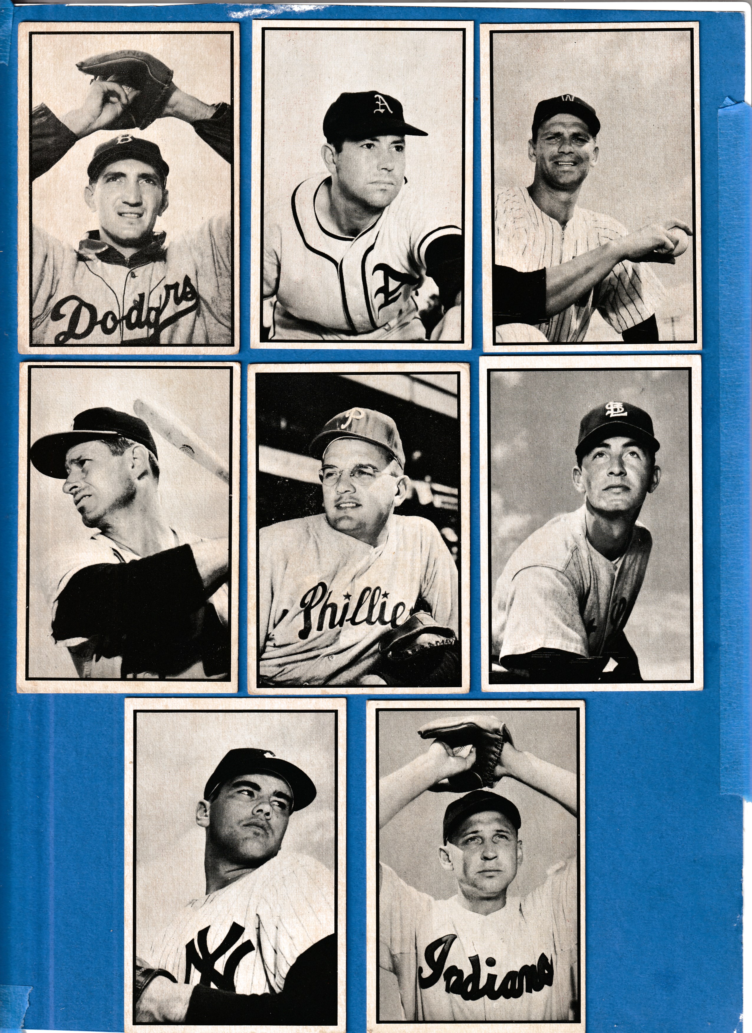 1953 Bowman B/W # 57 Andy Pafko (Braves)  cards value