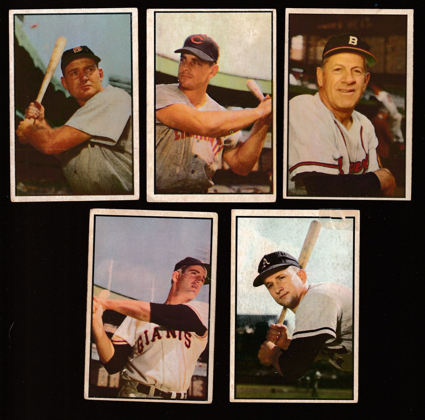 1953 Bowman Color # 61 George Kell (Red Sox)  cards value