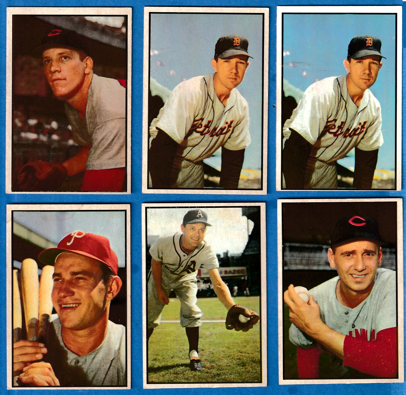 1953 Bowman Color #103 Del Ennis (Phillies)  cards value