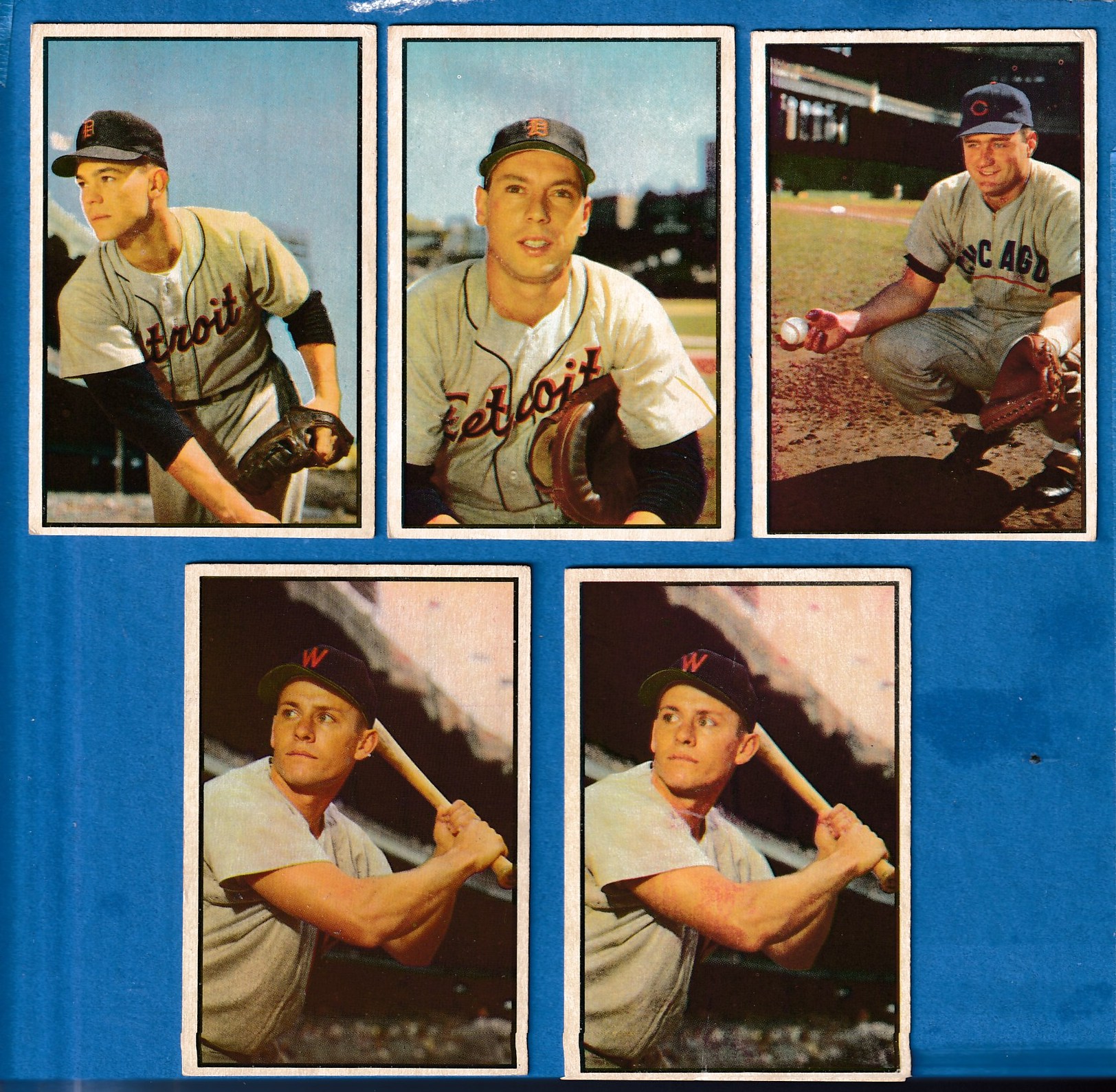 1953 Bowman Color # 34 Gil Coan (Senators)  cards value
