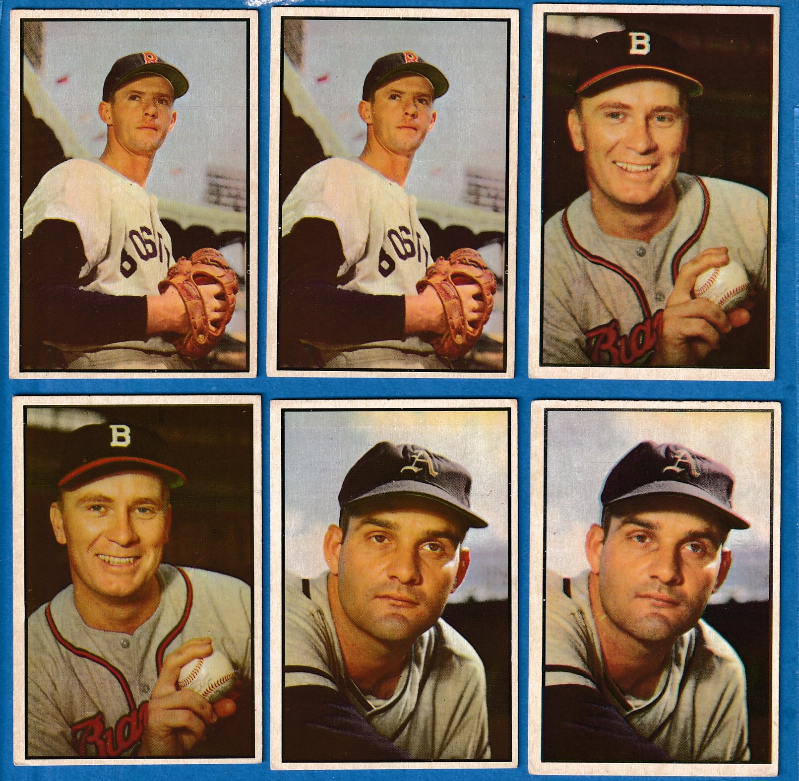 1953 Bowman Color # 35 Maurice McDermott (Red Sox)  cards value