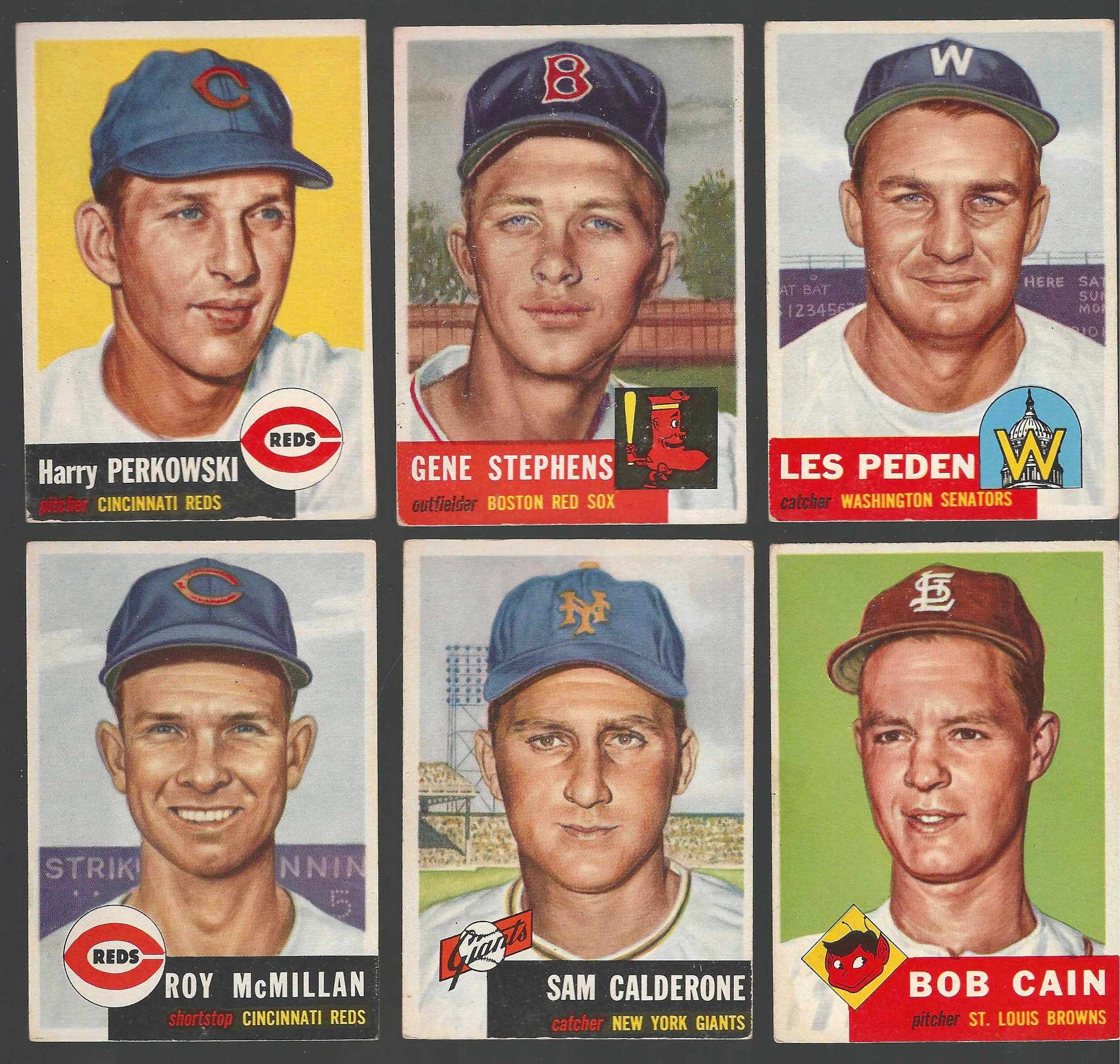 1953 Topps #248 Gene Stephens SCARCE HIGH # (Red Sox)  cards value