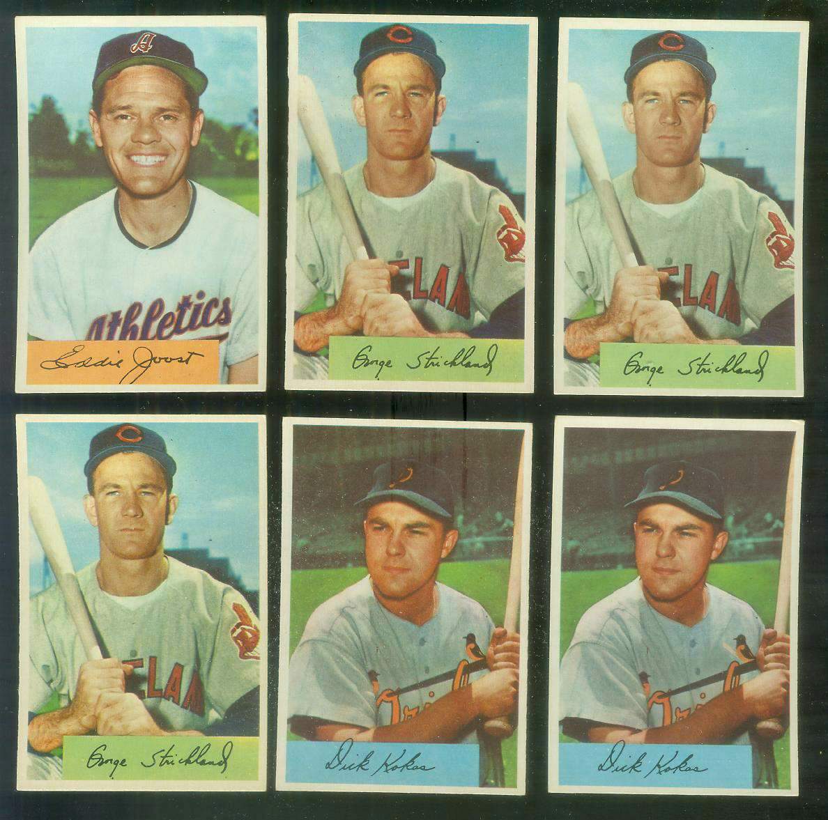 1954 Bowman # 37 Dick Kokos (Orioles)  cards value