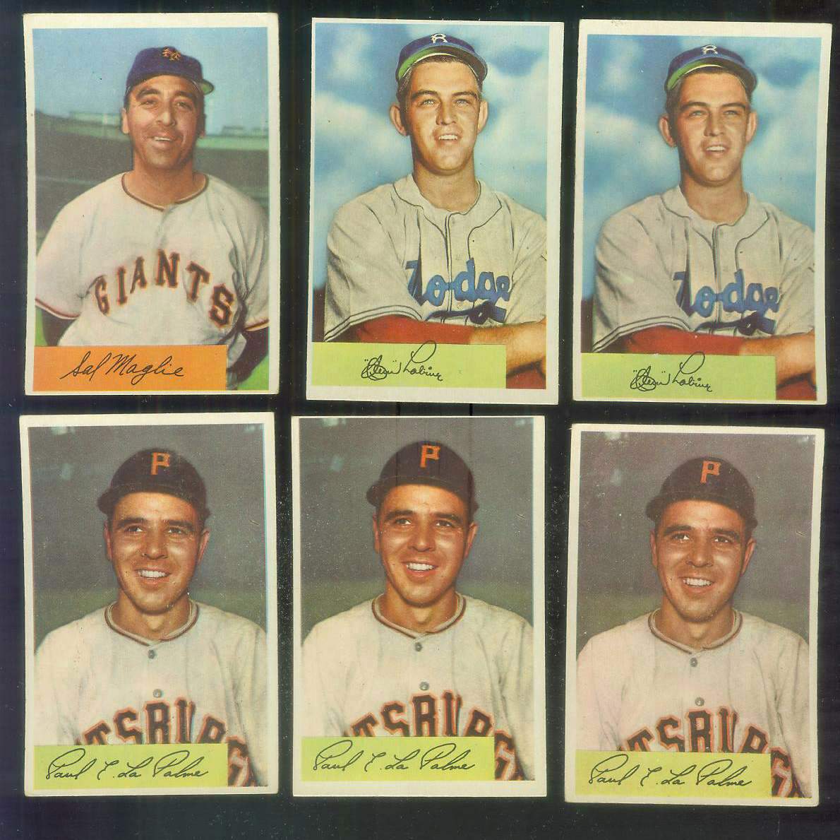 1954 Bowman #106 Clem Labine (Brooklyn Dodgers)  cards value