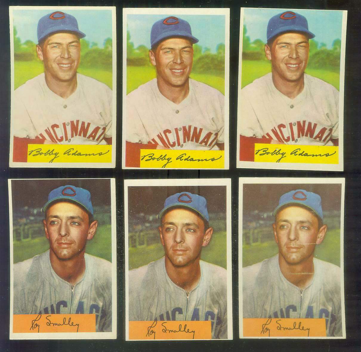 1954 Bowman #109 Roy Smalley (Cubs)  cards value