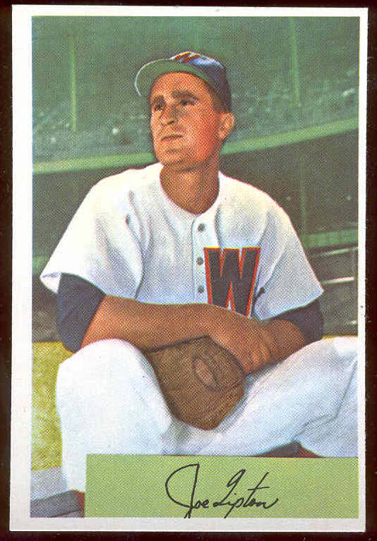 1954 Bowman #180 Joe Tipton (Senators)  cards value